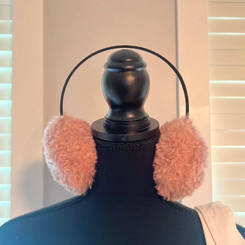 Pink ear muffs